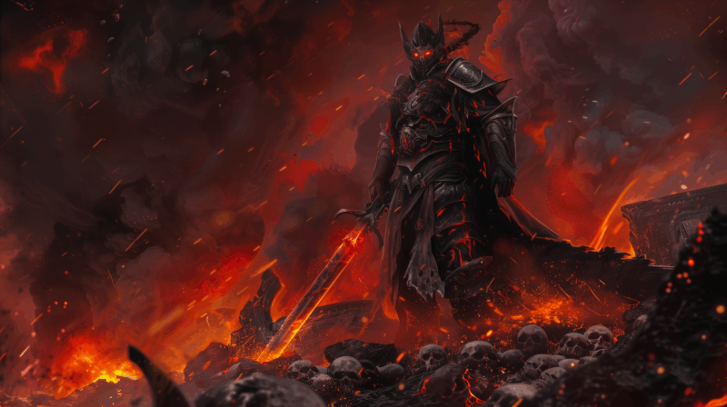 The Warlord of Ash and Flame